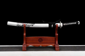 The Horidoragon Yuisho Handmade Katana Wakizashi Pattern Steel